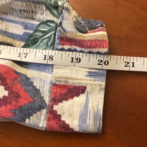 Women’s Floral Shirt XL Vintage - Picture 4 of 6